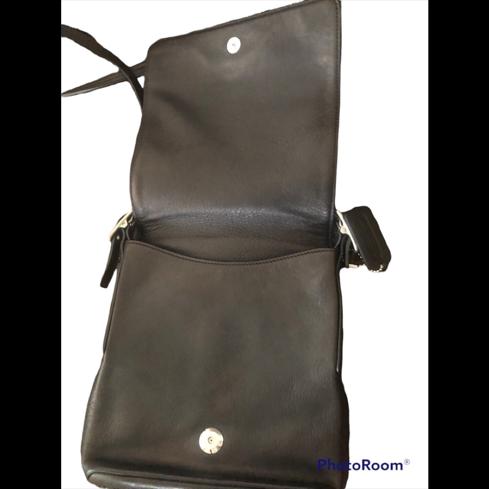 Coach Vintage Black Leather Purse - Picture 4 of 7